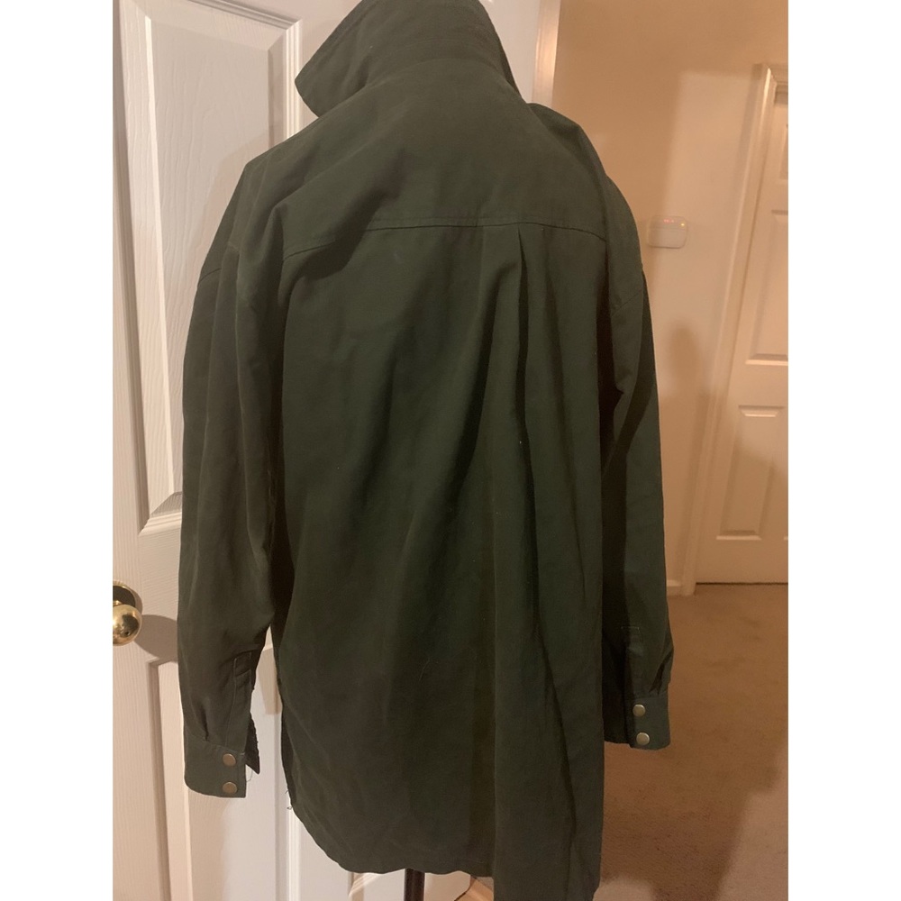 Green Cargo Utility Jacket - Picture 3 of 3